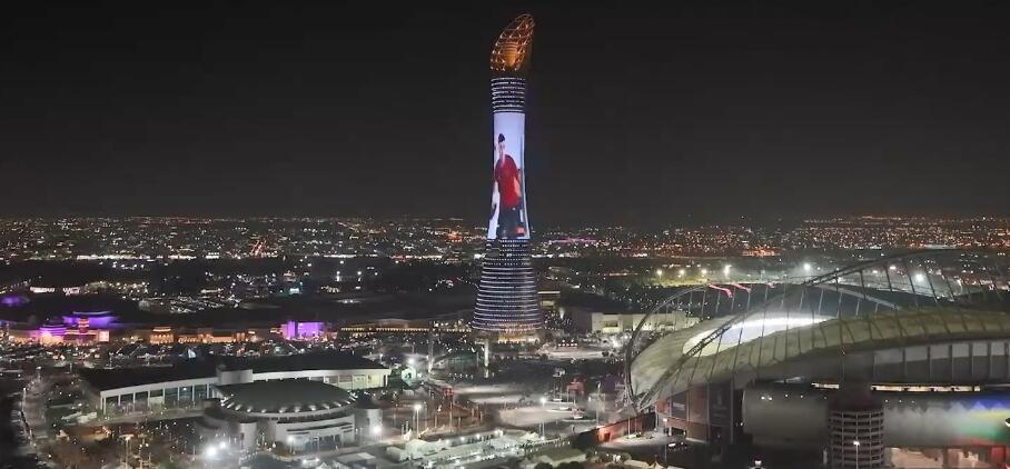 卡塔爾地標(biāo)廣告