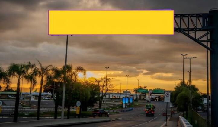 巴西利亞機場廣告