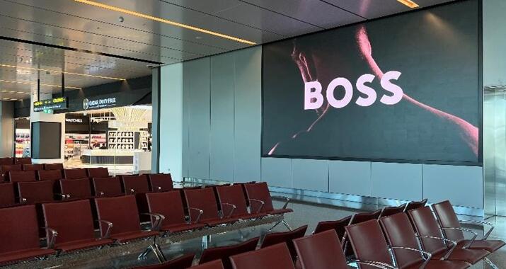 卡塔爾多哈機(jī)場(chǎng)廣告